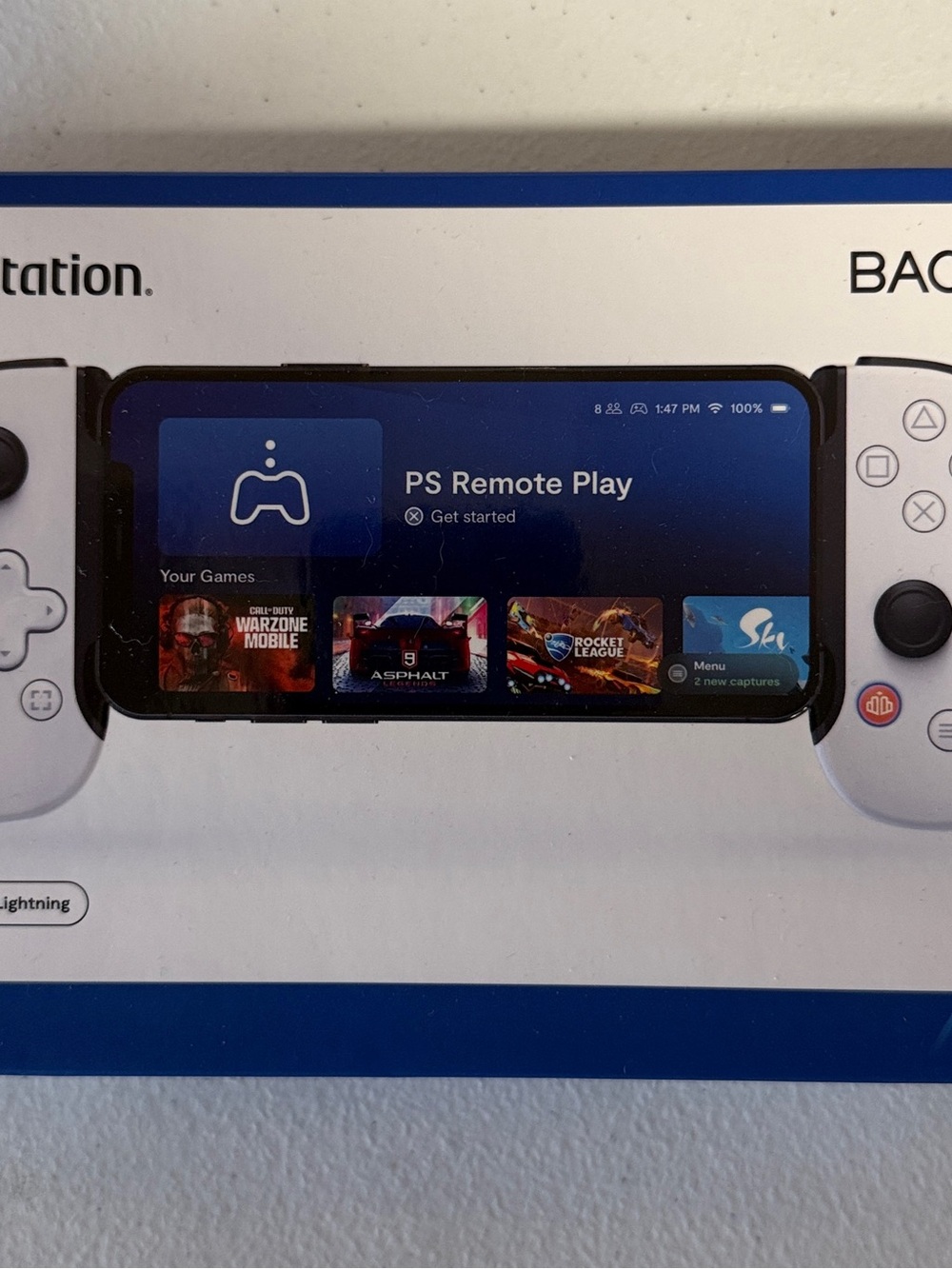 Backbone One PlayStation Edition iPhone Lightning Gaming Controller